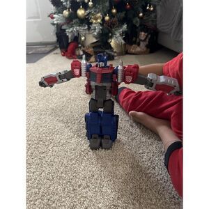 11inch Transformer Toy Heroic Optimus Prime Action Figure Changes into Toy Truck